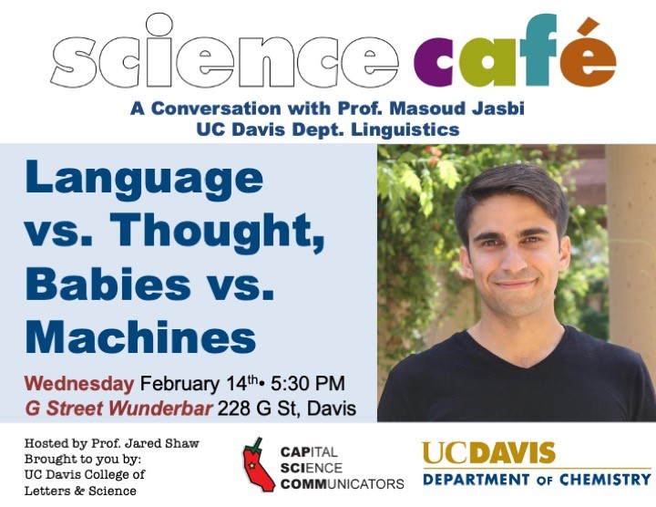 Science Cafe Flyer February 14, 2024