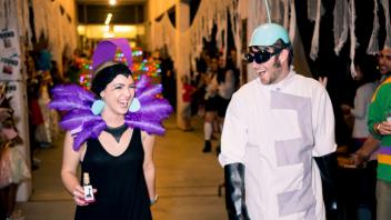 Yzma and Gronk from The Emperor's New Groove (Best Couple's Costume)