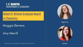 20-21 Chemistry Awards-Robert K. Brinton Graduate Award in Chemistry