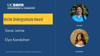 20-21 Chemistry Awards -Roche Undergraduate Award