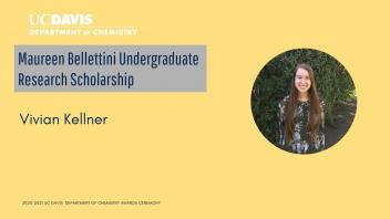20-21 Chemistry Awards -Maureen Bellettini Undergraduate Research Scholarship
