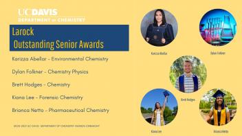 20-21 Chemistry Awards - Larock Outstanding Senior Awards