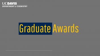 20-21 Chemistry Awards -Graduate