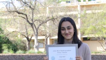 Seona Patel (Olson) - Best Undergraduate Poster (sponsored by ACS Sacramento Section)