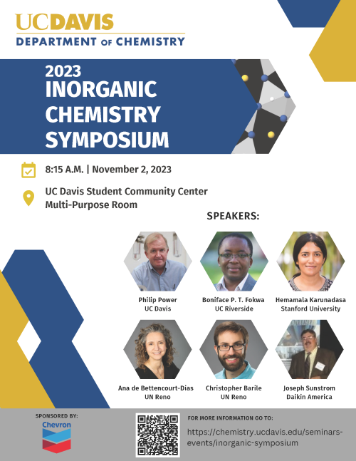 2023 Inorganic Chemistry Symposium Flyer